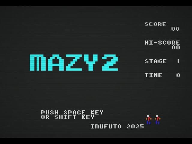 Mazy 2 - Amstrad CPC - Short gameplay
