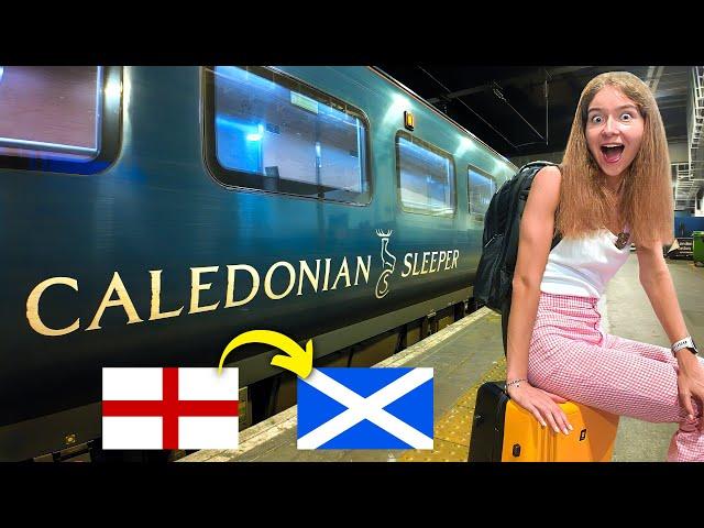 10 Hours on Britain's Luxury Overnight Sleeper Train  London to Edinburgh