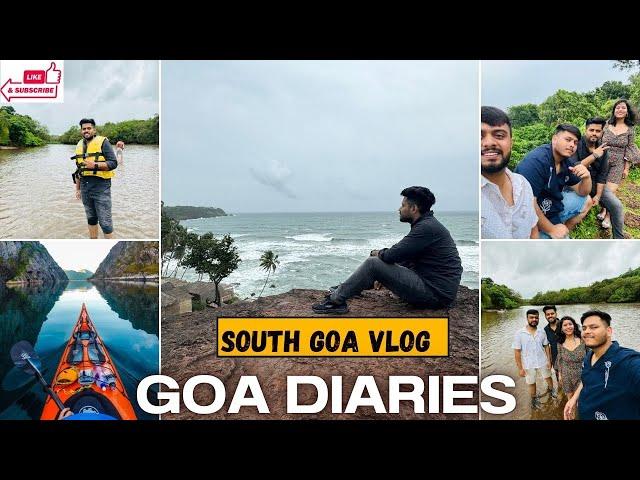 South Goa Vlog || Cabo- De - Rama Fort || kayaking || Cabo-de-Rama Beach | Palolem Beach | Goa |2024