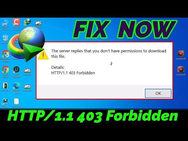  The Ultimate IDM 403 Forbidden Error Fix (Works in 2024!)