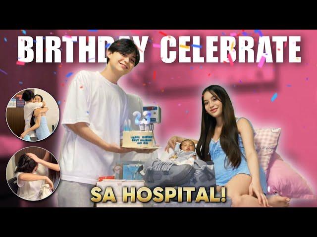 NAGBIRTHDAY SI YAJI SA HOSPITAL! (getwellsoonbabycalyx)