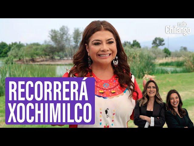 Clara Brugada recorrerá zonas afectadas en XOCHIMILCO | Noticias en Radio Chilango