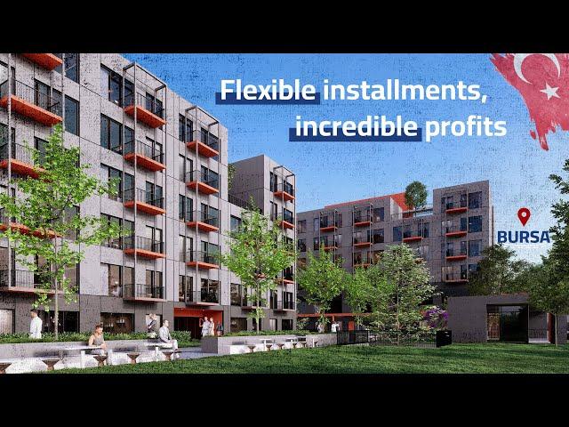 Real Estate Investment in Bursa | flexible installments, incredible profits