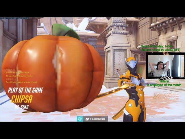 Overwatch Chipsa Playing Genji & Tilted -DPS Role Is Useless-