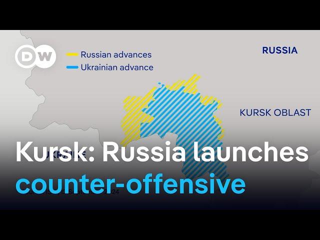 The latest on Russia's counter-attack in Kursk | DW News