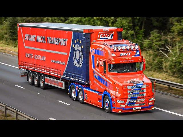 Truck Spotting on the M74, Scotland | #8