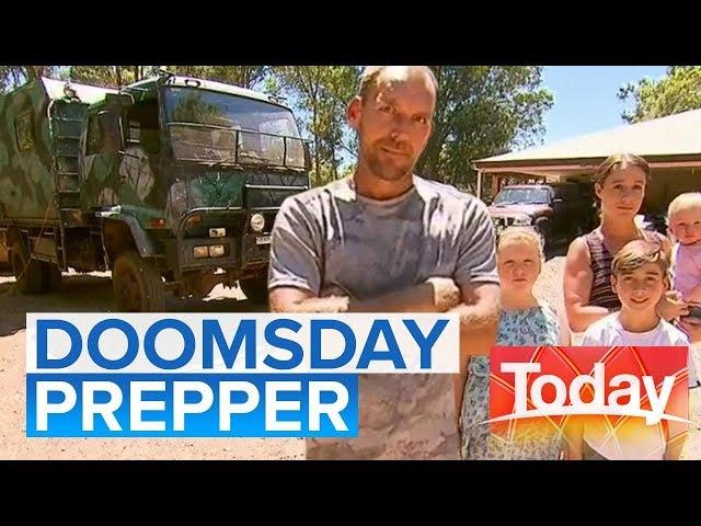 Dad converts eight-tonne truck into doomsday bunker | Today Show Australia