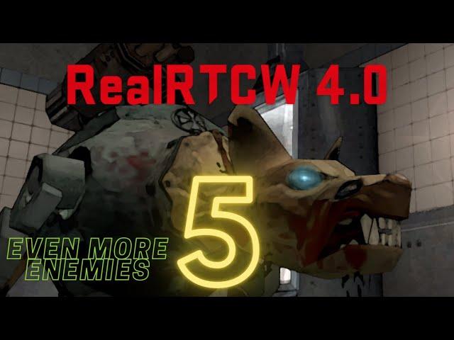 RealRTCW 4.0  // Even More Enemies // Mission 5 (Deathshead's Playground)