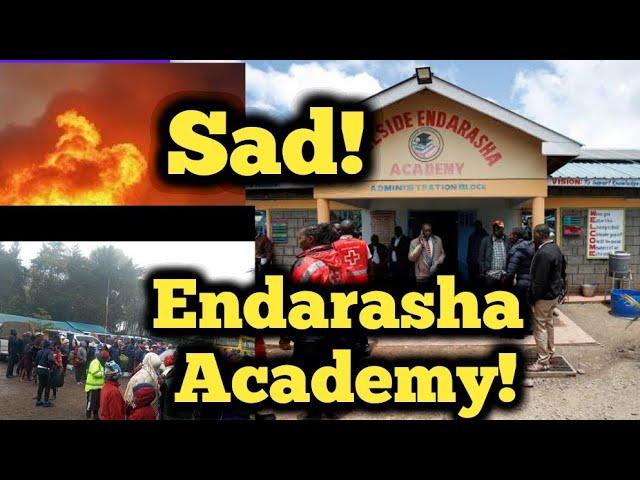 Breaking! 16 Pupils Dead as 14 are Hospitalized in the Endarasha Academy Fire Tragedy