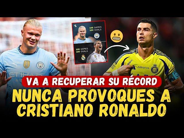 ¡Nunca RETES al GOAT!  Cristiano Ronaldo va a ROMPER el Récord Mundial que le IGUALÓ Erling Haaland