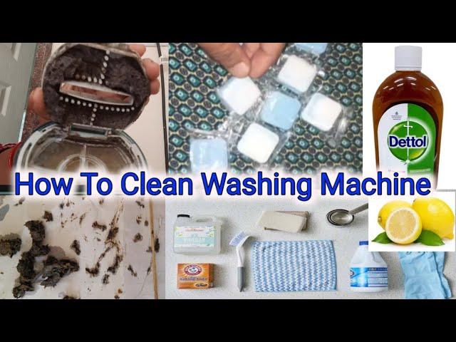 How to Clean Washing Machine / How to clean washing machine drum/How to  Clean filter in Washing Mac