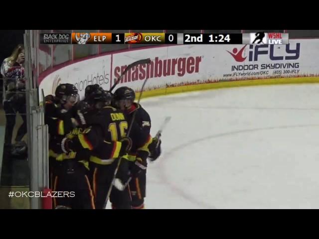 Griffin Wiencek Earns First OKC Blazers Goal