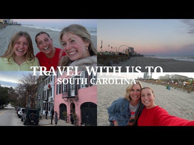 TRAVEL TO SOUTH CAROLINA: charleston, north myrtle beach, ocean views, restaurants, etc.