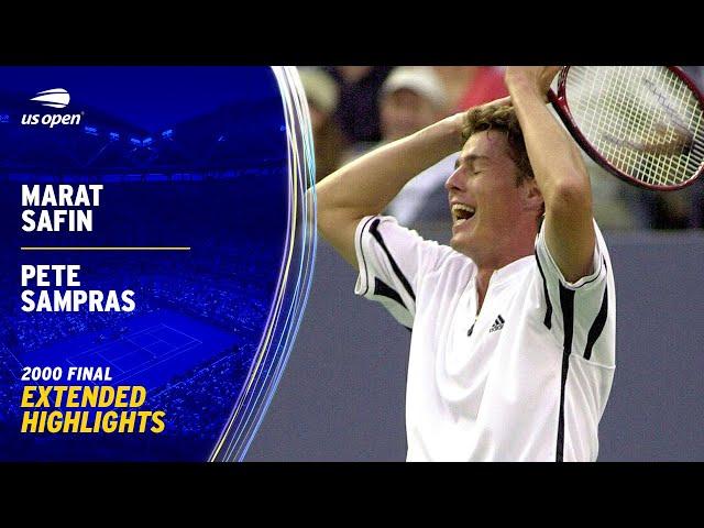 Marat Safin vs. Pete Sampras Extended Highlights | 2000 US Open Final