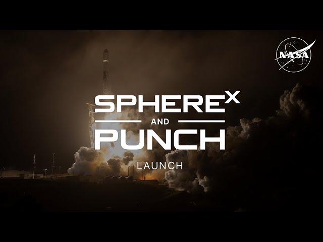 SPHEREx and PUNCH Launch (Official NASA Broadcast)