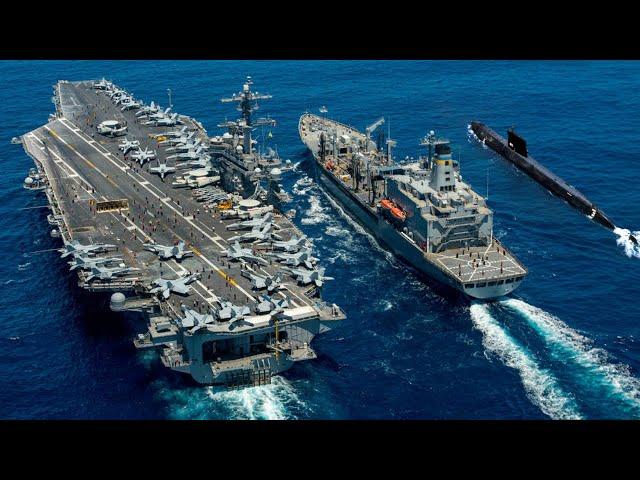 CITIES AT SEA: Life Inside LARGEST USS Aircraft Carriers, Submarines, Destroyers | Marathon