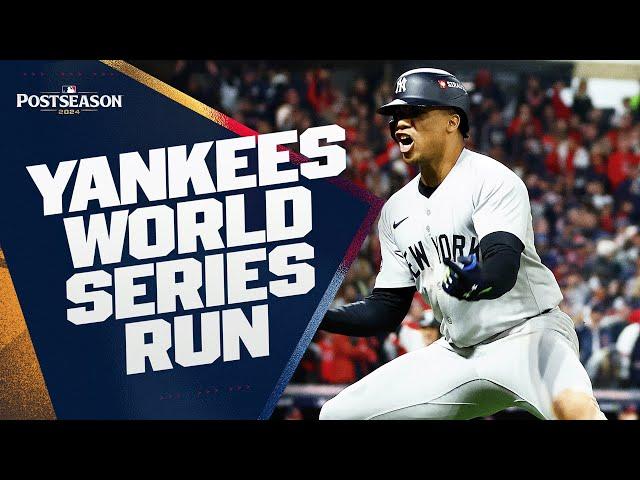 START SPREADING THE NEWS! Every Yankees postseason highlight leading to the World Series!