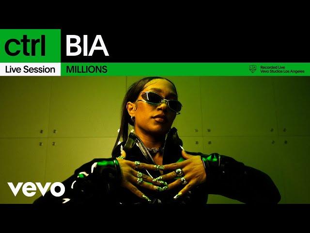 BIA - MILLIONS (Live Session) | Vevo ctrl