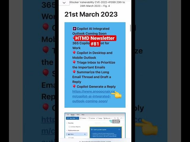 HTMD Community Newsletter #81