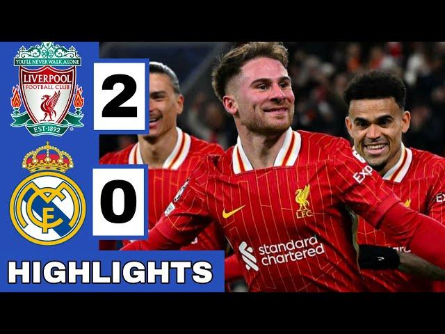 Liverpool vs Real Madrid (2-0) Extended HIGHLIGHTS | UEFA Champions League