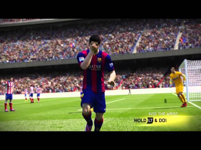 FIFA 15 - New Celebrations Tutorial