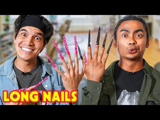 We Spent The Day With Long Nails