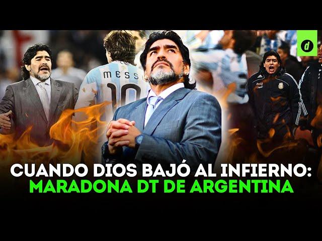 La ERA de MARADONA como entrenador de la selección de ARGENTINA | Depor