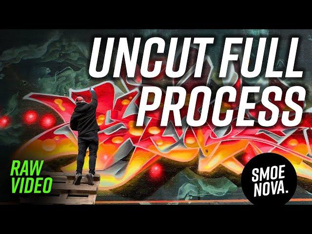 FULL PROCESS LAVA GRAFFITI
