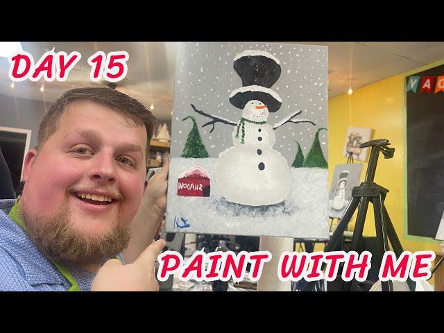 Come PAINT WITH ME!! | Vlogmas day 15