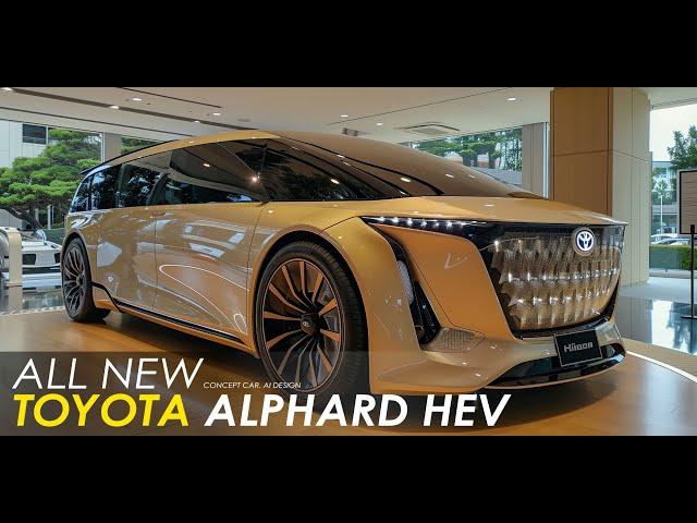 Toyota Alphard HEV all new 2025 concept car, AI Design