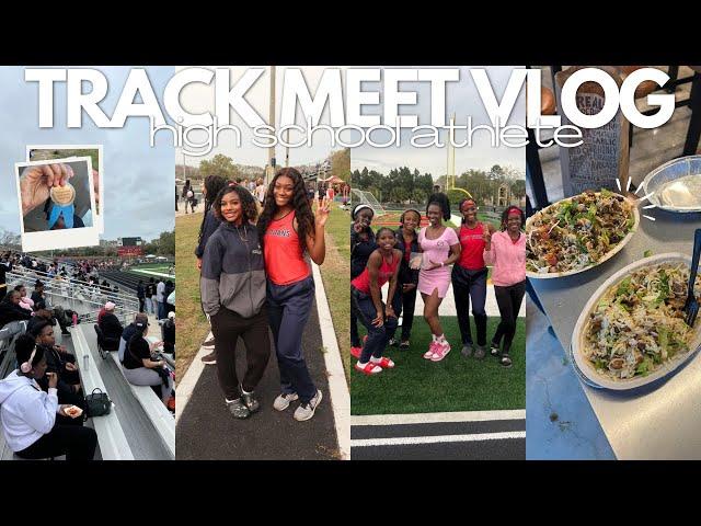 TRACK MEET VLOG | team fun, races, we won 1st overall!?