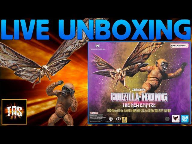 LIVE UNBOXING - S.H.MonsterArts Suko & Mothra (2024)