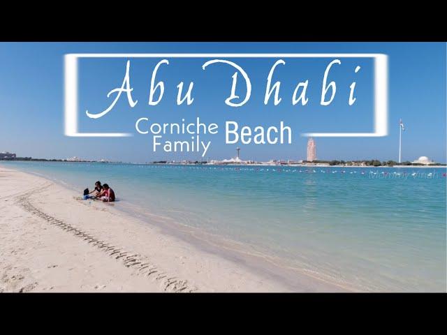 CORNICHE ABU DHABI|FAMILY BEACH ABU DHABI|FAMILY VLOG