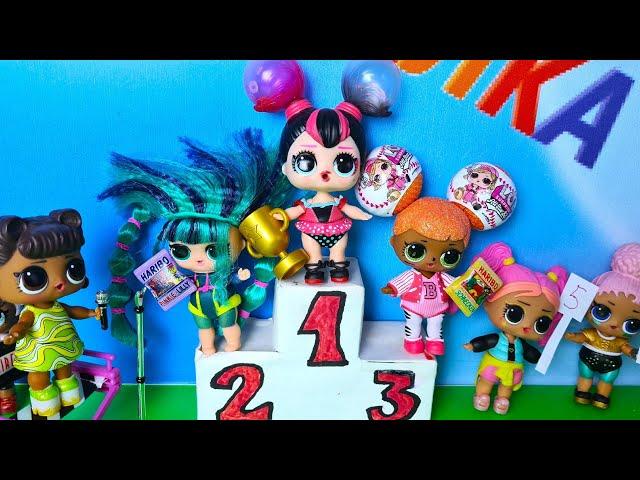 LOL 2 CONTEST THE STRANGEST HAIRSTYLES SURPRISE Dolls cartoons Darinelka