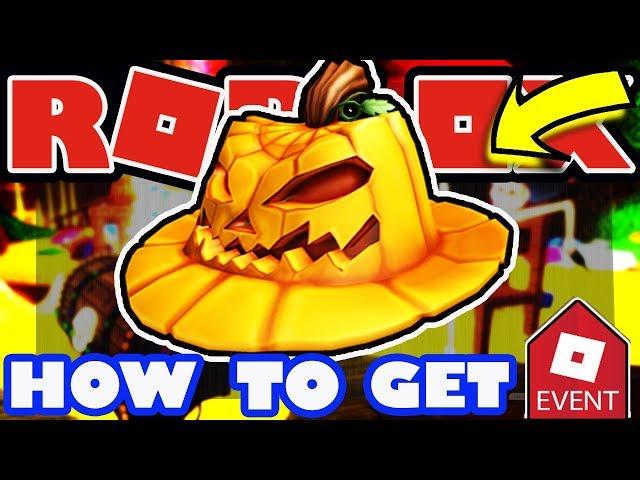 [EVENT] How To Get the Pumpkin Fedora - Roblox 2018 Halloween Event Tutorial - Jack O Lantern Fedora