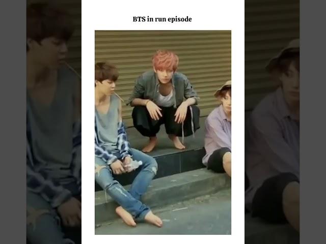 BTS in real life vs run episode #bts #btsarmy