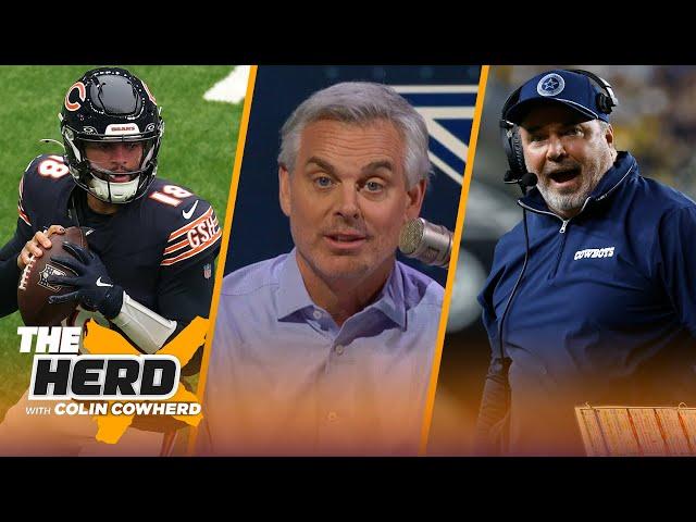 Cowboys were ‘shameful’ against the Lions, Caleb Williams officially a ‘stud’ | NFL | THE HERD