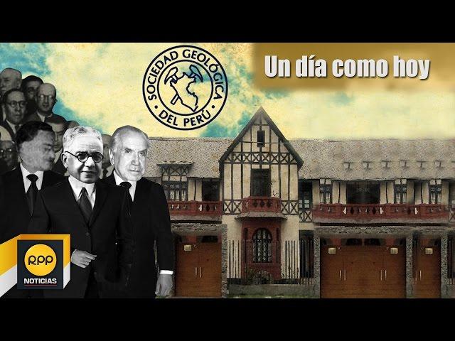 Un día como hoy 17/09│Nació el fundador de la Sociedad Geológica del Perú