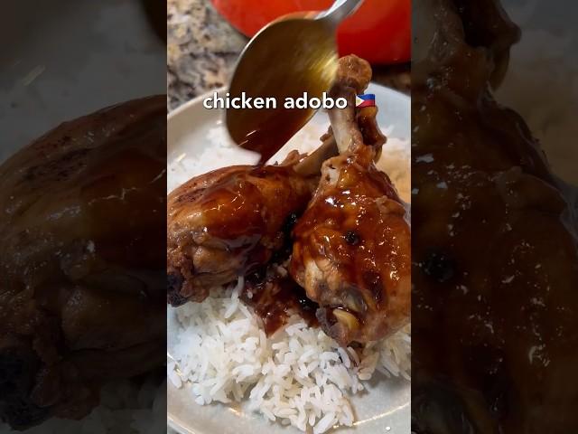 Chicken adobo is a top tier comfort meal 