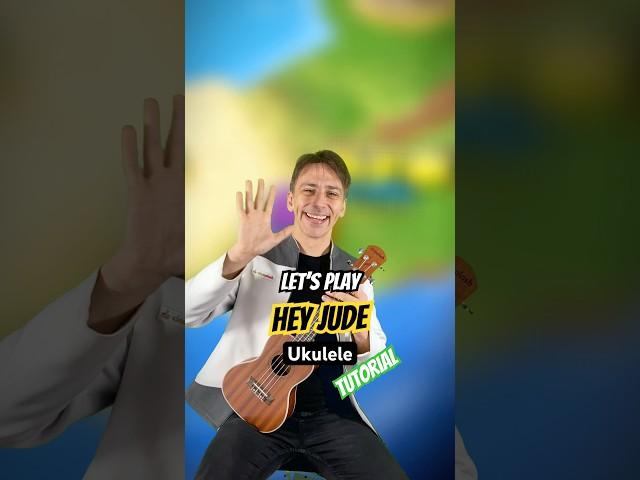  Hey Jude - Easy Ukulele Chords! | Fun & Simple Tutorial 