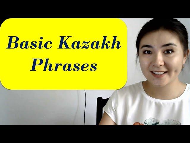 Basic phrases of Kazakh language