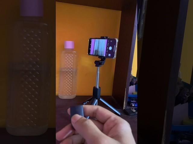 Bluetooth selfie stick R1 tripod with remote | review. #selfie #selfiestick #selfiestand #ytshorts