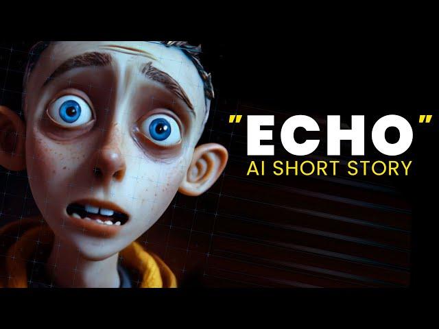 Echo - AI Animated Short - 4K - AI Combined With Some Classic Processes