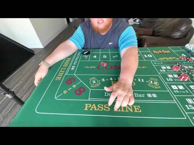 Best way to understand craps.  low bankroll strategy to win big. No iron cross. Just hit one to win!