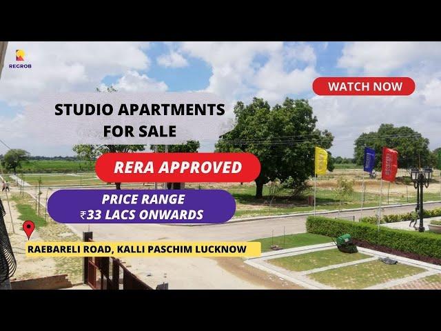 Studio Apartments For Sale at Raebareli Road, Kalli Paschim Lucknow | 7428092718