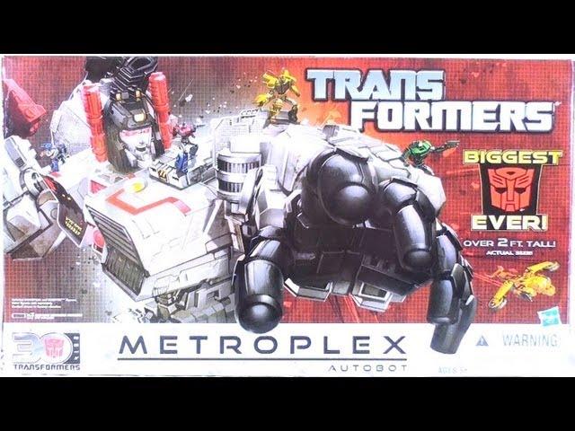 Video Review of the Transformers Generations: METROPLEX