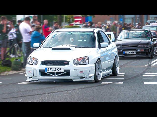 Modified JDM Cars leaving a Carshow WILD | GO JAPAN 2024