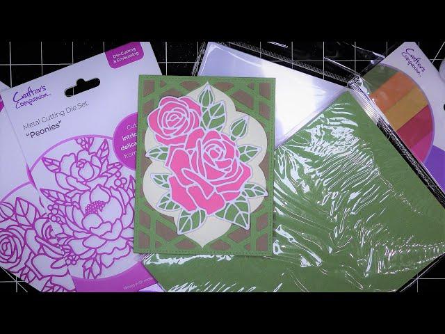 Crafter's Companion "Paper Piecing Starter Kit" Review Tutorial! Very Pretty, Takes Time (of Course)