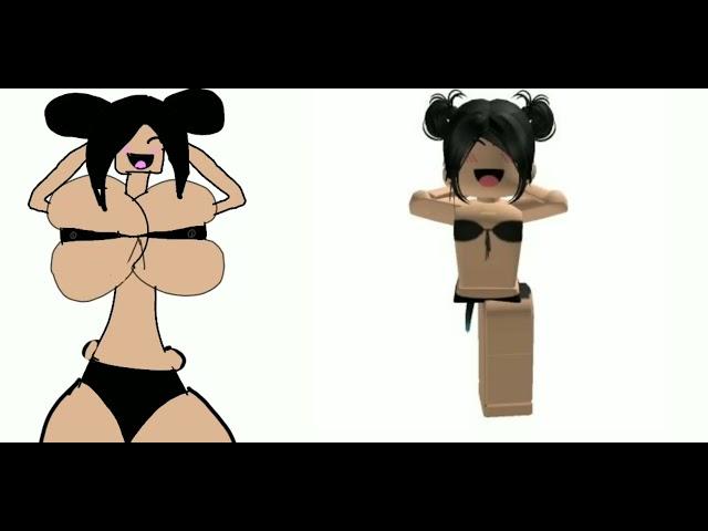 short breast expansion video with random roblox user