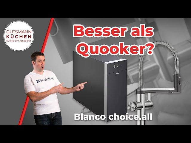 Blanco Choice Armatur im Test: Kochendes, gefiltertes & sprudelndes Wasser in einer Armatur